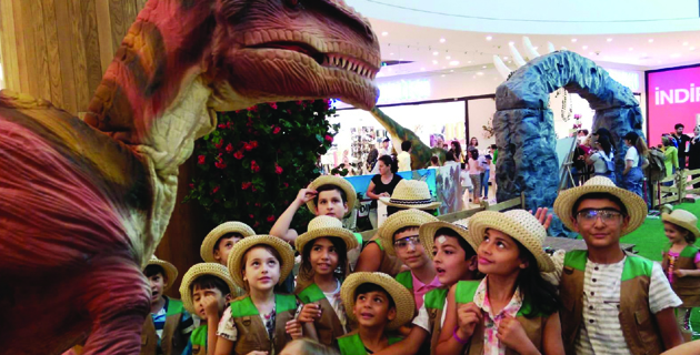 Kahramanmaraşlı Çocuklar,  Dinozorlarla Buluşuyor