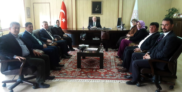 ERDEM BAYAZIT ANADOLU LİSESİ’NDEN TEŞEKKÜR ZİYARETİ