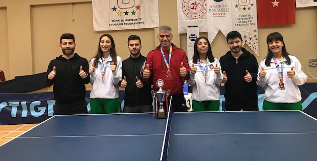 KSÜ Bayan Masa Tenisi Takımı, Süper Lige Yükseldi