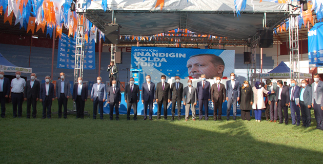 AK Parti Afşin İlçe Başkanı İsmail Safi güven tazeledi