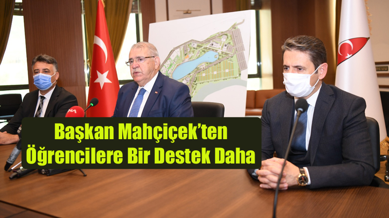 Başkan Mahçiçek’ten Öğrencilere Bir Destek Daha