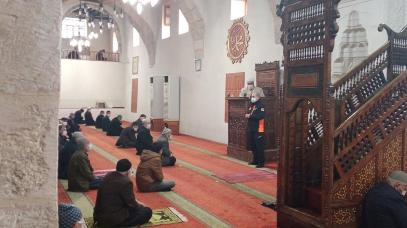 Kahramanmaraş AFAD’tan camilerde farkındalık eğitimi