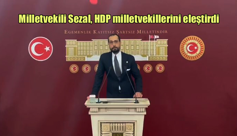 Milletvekili Sezal, HDP milletvekillerini eleştirdi