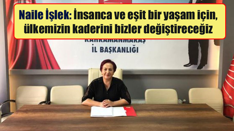 Naile İşlek, Türk Medeni Kanununun kabul edilişinin 95. yılını kutladı