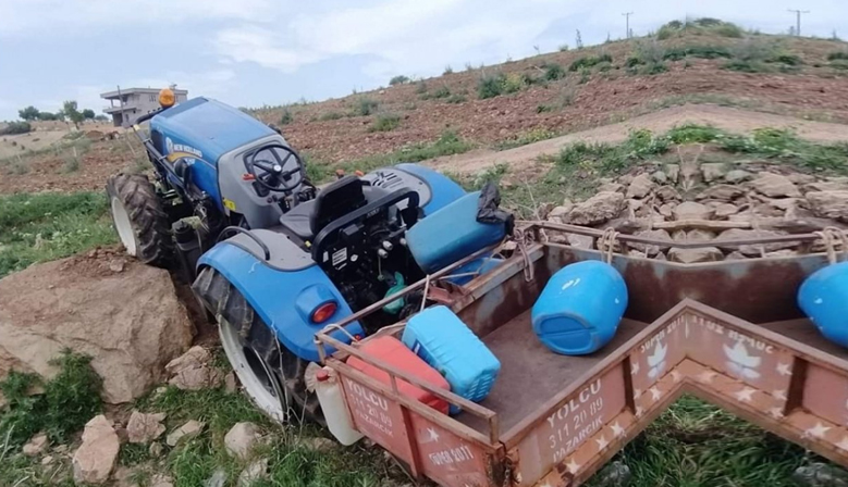 Kahramanmaraş’ta Devrilen traktörün sürücüsü öldü