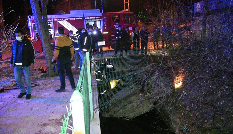 Su kanalına düşen cipin sürücüsü hayatını kaybetti