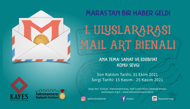 1. Uluslararası Mail Art Bienali” düzenlenecek