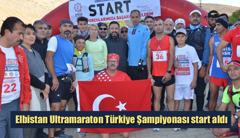 Elbistan Ultramaraton Türkiye Şampiyonası start aldı