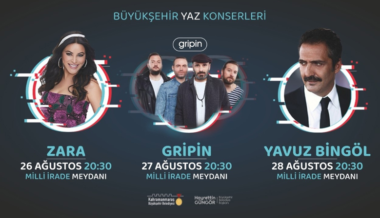 Kahramanmaraş Büyükşehir Yaz Konserleri Devam Ediyor!
