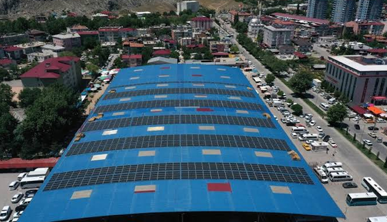 Elbistan Belediyesi’nin GES’i 900 bin kilovat saat elektrik üretti