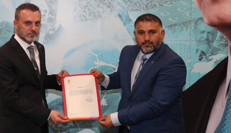 Ak Parti Afşin İlçe başkanlığına Karabulut atandı