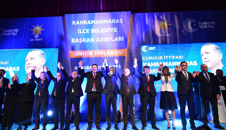 Cumhur İttifakı’nın Kahramanmaraş Adayları Belli Oldu: İşte İlçe Belediye Başkan Adayları
