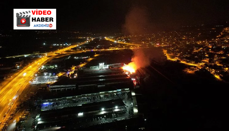 Kahramanmaraş’ta Mobilya fabrikasında korkutan yangın!