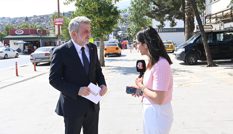 Başkan Görgel, A Haber Canlı Yayınında