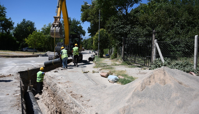 Merkez Mahallelere Yeni İçmesuyu Hattı