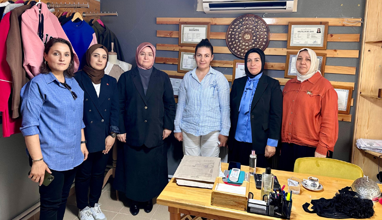 Milletvekili Tuba Köksal’dan 11 kadın muhtarlara anlamlı destek ziyareti