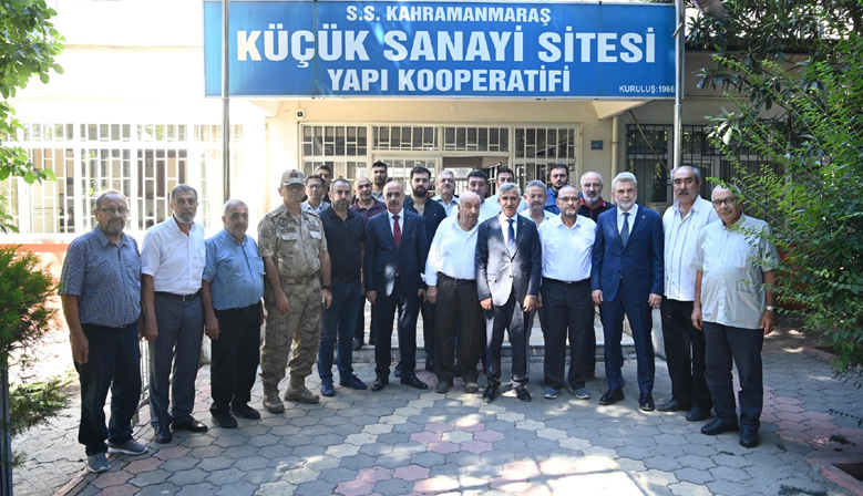 Kahramanmaraş Küçük Sanayi Sitesi’nde Yerinde Dönüşüm Başladı