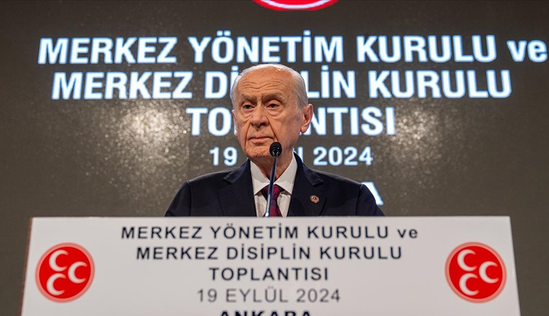 MHP Genel Başkanı Bahçeli: Anayasanın ilk 4 maddesine şaşı bakanlar bizim için yok hükmündedir