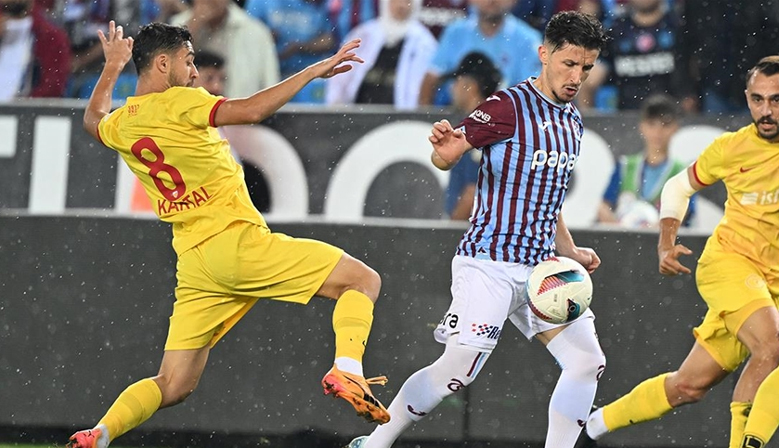 Trabzonspor evinde Kayserispor ile berabere kaldı