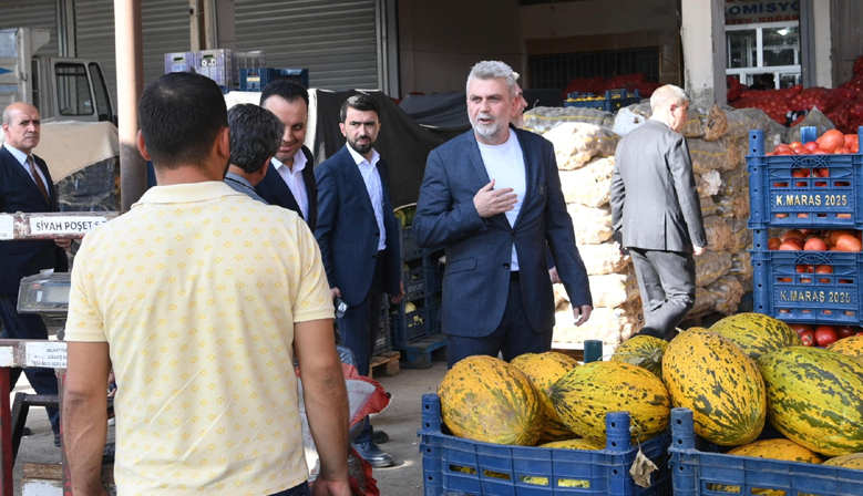 Başkan Görgel “Sebze ve Meyve Halimizde Yeni İş Yerlerini Teslime Hazırlıyoruz”