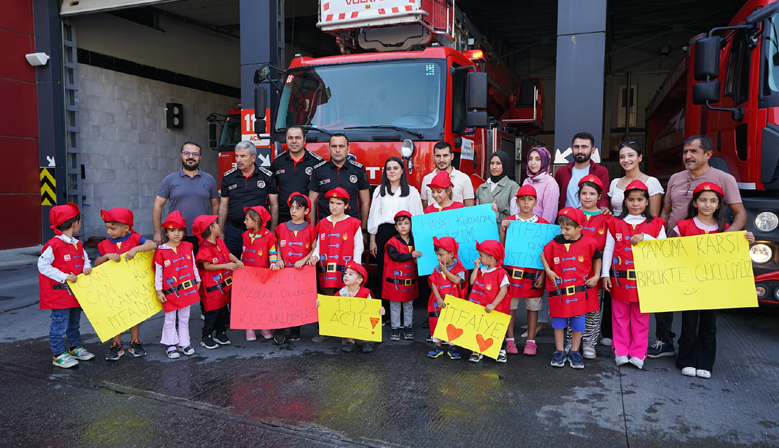 Kahramanmaraş İtfaiyesi, “Özel İtfaiyecilere” Kapılarını Açtı