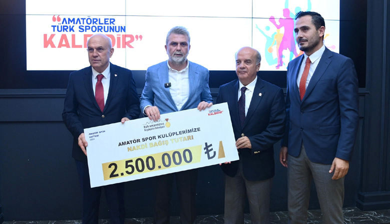 Kahramanmaraş’ta Amatör Spor Kulüplerine 2,5 Milyon TL’lik Maddi Destek