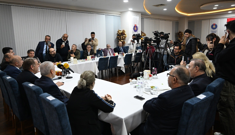 Rektör Yasım, ‘10 Ocak Çalışan Gazeteciler Günü’ Münasebetiyle Kahramanmaraş Basınını KSÜ’de Ağırladı