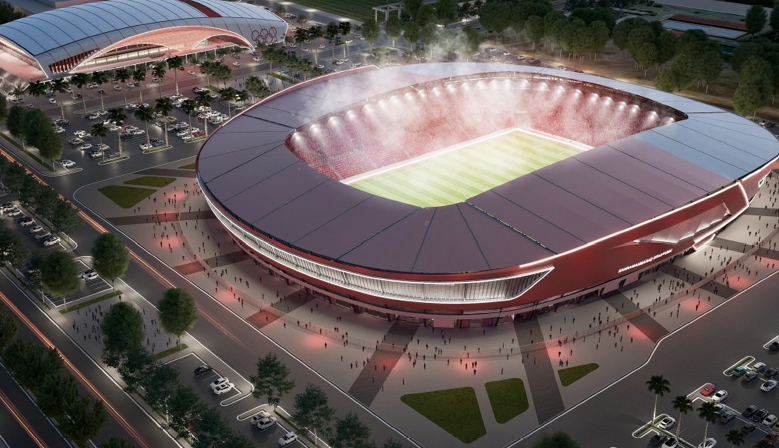 “Stadyum Projesi Bakanlığa Teslim Edildi