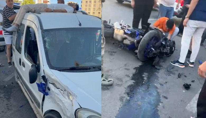 Kahramanmaraş’ta Motosiklet Kazası: 2 Kişi Yaralandı