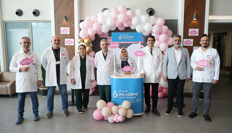 Özel Sular Akademi Hastanesi, Meme Kanserine Dikkat Çekti
