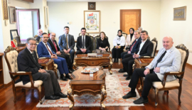 Güçlü’den KSÜ Rektörü Prof. Dr. Alptekin Yasım’a Ziyaret