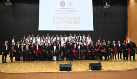 KSÜ Diş Hekimliği Fakültesinde Beyaz Önlük Giyme Töreni Düzenlendi