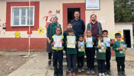 Mobil Çocuk Kütüphanesi Çocuklarla Buluştu