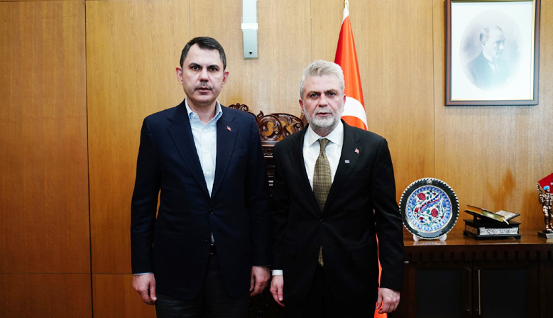 Bakan Kurum’dan Kahramanmaraş Büyükşehir’e Ziyaret