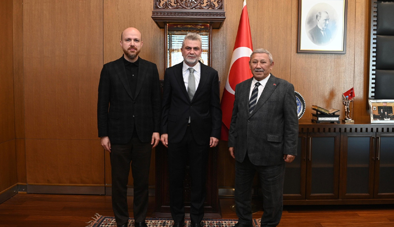 Başkan Görgel, Dünya Etnospor Konfederasyonu Başkanı Erdoğan’ı Ağırladı