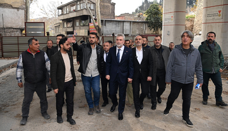 Başkan Görgel Kanlıdere Köprüsünde İncelemelerde Bulundu