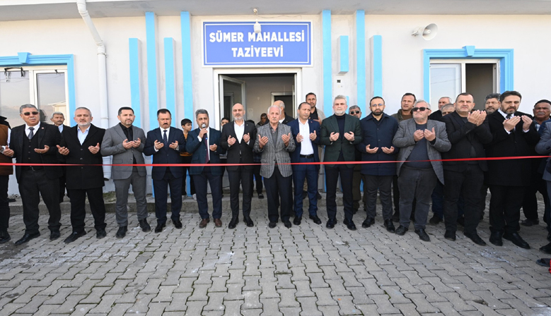 Dulkadiroğlu Sümer Mahallesi Taziyeevi Hizmete Açıldı