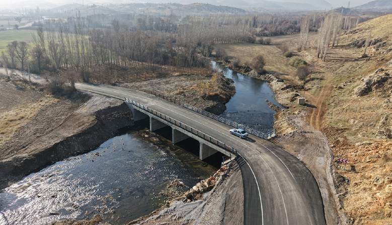 Göksun Temurağa Köprüsü Tamamlandı
