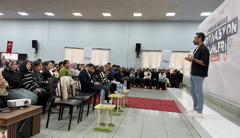 Kahramanmaraş’ta Öğrencilere Motivasyon Desteği
