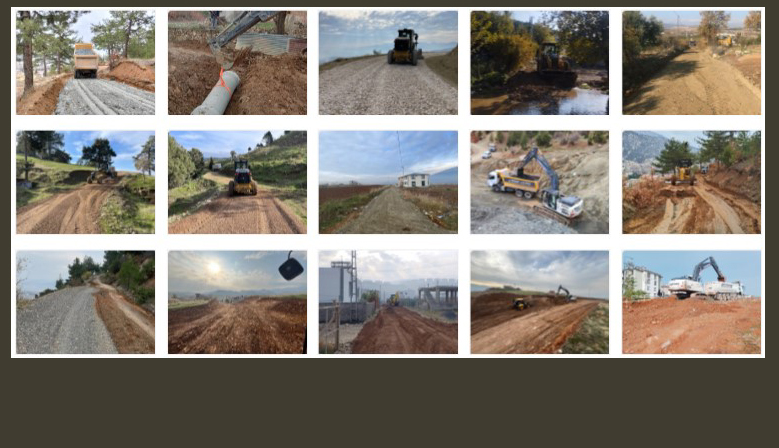 Onikişubat Belediyesi kırsalda 14 farklı noktada çalışıyor