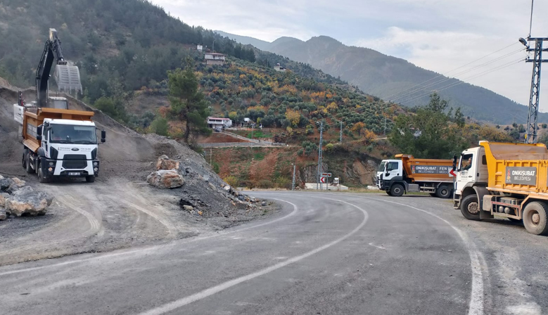 Onikişubat Belediyesi’nden 17 kırsal mahallede 26 farklı noktada yoğun hizmet mesaisi