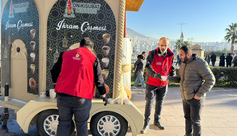 Onikişubat Belediyesi’nden KSÜ Tıp Fakültesi’nde gönülleri ısıtan ikram