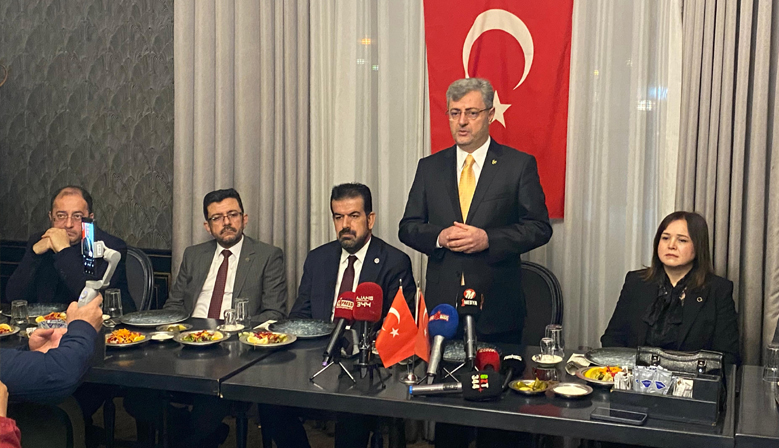 Başkan Mansur Metehan, basın mensuplarıyla bir araya geldi