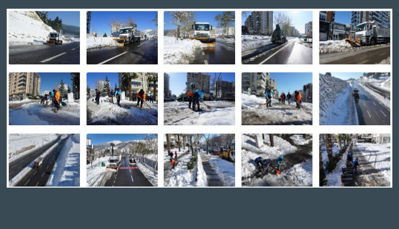 Kahramanmaraş’ta Buzlanmaya Karşı Tedbirler Artırıldı