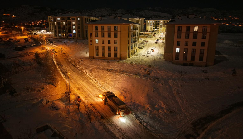 Önsen ve Kurtlar’da Kar ve Buzlanmaya Karşı Etkin Mücadele