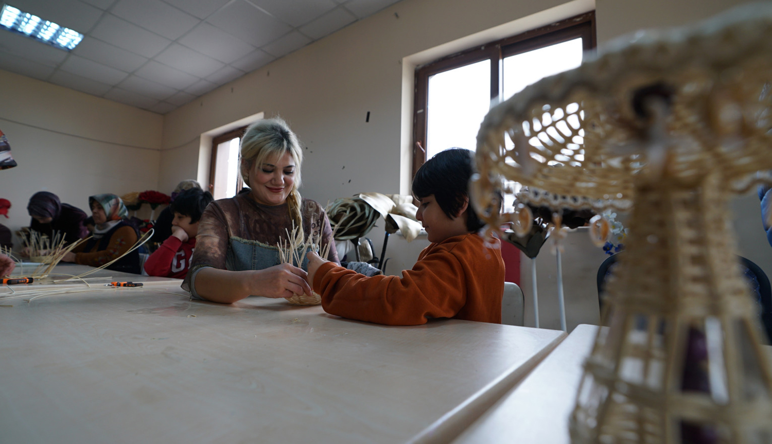 Anne Eli ve Çocukların Hayali Büyükşehir’in Atölyesinde Buluştu