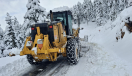 İlçelerde Kar Temizliği İçin Büyükşehir Sahada