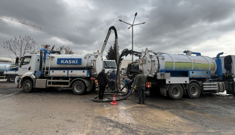 KASKİ’den Sağanak Yağış Öncesi Yoğun Mesai