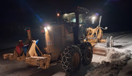 Kahramanmaraş Kırsalında Karla Mücadele Sürüyor