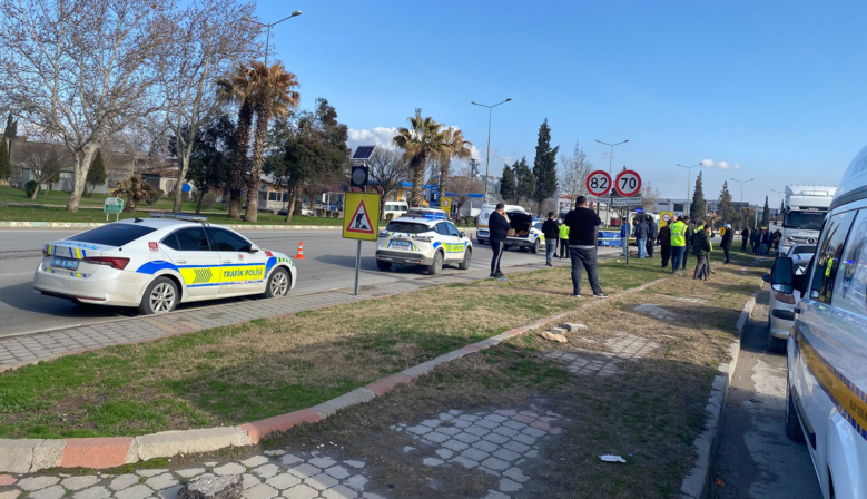 Kahramanmaraş’ta tır yayaya çarptı